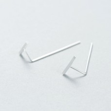 Wholesale 925 Sterling Silver Geometric Earrings